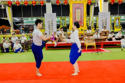 ภาพบรรยากาศพิธีบูชาครู-ครอบครูบูรพาจารย์ วัดจุฬามณี วันพุธที่ ๑๙ สิงหาคม ๒๕๖๙ — ภาพที่ 84