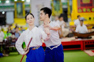 ภาพบรรยากาศพิธีบูชาครู-ครอบครูบูรพาจารย์ วัดจุฬามณี วันพุธที่ ๑๙ สิงหาคม ๒๕๖๙ — ภาพที่ 86