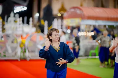 ภาพบรรยากาศพิธีบูชาครู-ครอบครูบูรพาจารย์ วัดจุฬามณี วันพุธที่ ๑๙ สิงหาคม ๒๕๖๙ — ภาพที่ 91