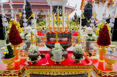ภาพบรรยากาศพิธีบูชาครู-ครอบครูบูรพาจารย์ วัดจุฬามณี วันพฤหัสบดีที่ ๒๐ สิงหาคม ๒๕๖๙ — ภาพที่ 6