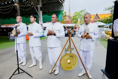 ภาพบรรยากาศพิธีบูชาครู-ครอบครูบูรพาจารย์ วัดจุฬามณี วันพฤหัสบดีที่ ๒๐ สิงหาคม ๒๕๖๙ — ภาพที่ 31