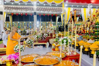ภาพบรรยากาศพิธีบูชาครู-ครอบครูบูรพาจารย์ วัดจุฬามณี วันพฤหัสบดีที่ ๒๐ สิงหาคม ๒๕๖๙ — ภาพที่ 57