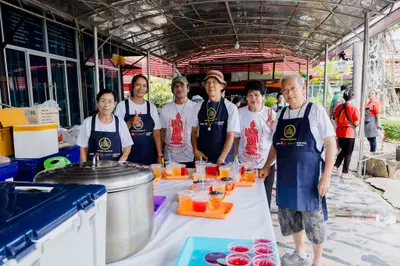ภาพบรรยากาศพิธีบูชาครู-ครอบครูบูรพาจารย์ วัดจุฬามณี วันพฤหัสบดีที่ ๒๐ สิงหาคม ๒๕๖๙ — ภาพที่ 81