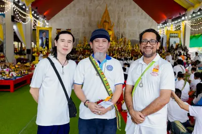 ภาพบรรยากาศพิธีบูชาครู-ครอบครูบูรพาจารย์ วัดจุฬามณี วันพฤหัสบดีที่ ๒๐ สิงหาคม ๒๕๖๙ — ภาพที่ 156