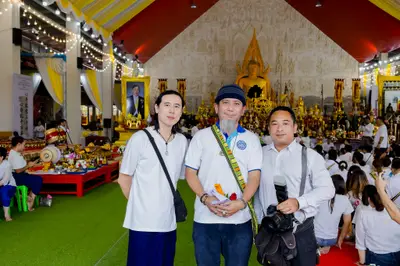 ภาพบรรยากาศพิธีบูชาครู-ครอบครูบูรพาจารย์ วัดจุฬามณี วันพฤหัสบดีที่ ๒๐ สิงหาคม ๒๕๖๙ — ภาพที่ 157