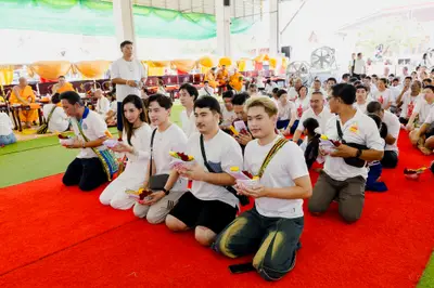 ภาพบรรยากาศพิธีบูชาครู-ครอบครูบูรพาจารย์ วัดจุฬามณี วันพฤหัสบดีที่ ๒๐ สิงหาคม ๒๕๖๙ — ภาพที่ 168