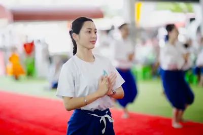 ภาพบรรยากาศพิธีบูชาครู-ครอบครูบูรพาจารย์ วัดจุฬามณี วันพฤหัสบดีที่ ๒๐ สิงหาคม ๒๕๖๙ — ภาพที่ 217