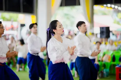 ภาพบรรยากาศพิธีบูชาครู-ครอบครูบูรพาจารย์ วัดจุฬามณี วันพฤหัสบดีที่ ๒๐ สิงหาคม ๒๕๖๙ — ภาพที่ 218