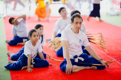 ภาพบรรยากาศพิธีบูชาครู-ครอบครูบูรพาจารย์ วัดจุฬามณี วันพฤหัสบดีที่ ๒๐ สิงหาคม ๒๕๖๙ — ภาพที่ 219
