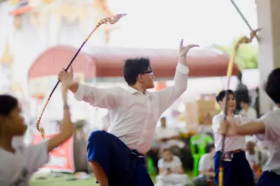 ภาพบรรยากาศพิธีบูชาครู-ครอบครูบูรพาจารย์ วัดจุฬามณี วันพฤหัสบดีที่ ๒๐ สิงหาคม ๒๕๖๙ — ภาพที่ 228