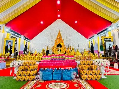 พิธีเจริญพระพุทธมนต์และมอบเครื่องอุปโภคบริโภคแก่ชุมชนวัดจุฬามณี ๘ กันยายน ๒๕๖๙ — พิธีเจริญพระพุทธมนต์ (ภาพที่ 1)