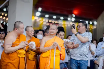 พิธีเททองหล่อระฆังสำริด ๔ เทพ วัดจุฬามณี ๕ กันยายน ๒๕๖๙