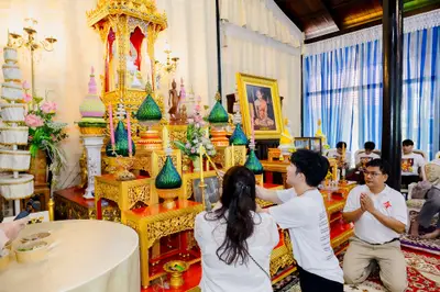 พิธีเททองหล่อระฆังสำริด ๔ เทพ วัดจุฬามณี ๕ กันยายน ๒๕๖๙