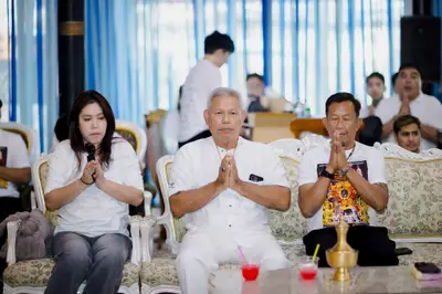 พิธีเททองหล่อระฆังสำริด ๔ เทพ วัดจุฬามณี ๕ กันยายน ๒๕๖๙