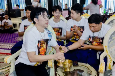 พิธีเททองหล่อระฆังสำริด ๔ เทพ วัดจุฬามณี ๕ กันยายน ๒๕๖๙
