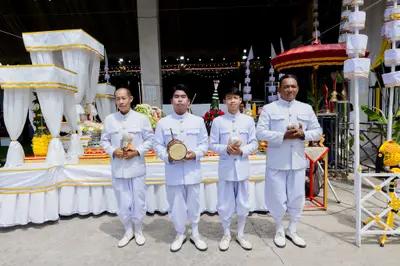 พิธีเททองหล่อระฆังสำริด ๔ เทพ วัดจุฬามณี ๕ กันยายน ๒๕๖๙