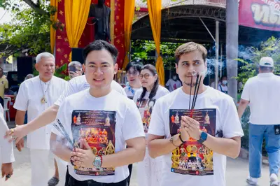 พิธีเททองหล่อระฆังสำริด ๔ เทพ วัดจุฬามณี ๕ กันยายน ๒๕๖๙