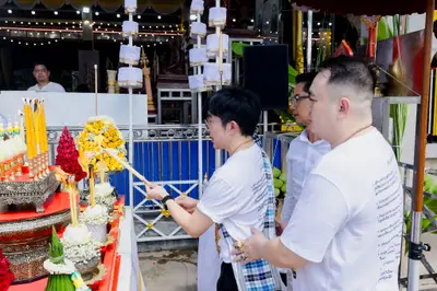พิธีเททองหล่อระฆังสำริด ๔ เทพ วัดจุฬามณี ๕ กันยายน ๒๕๖๙