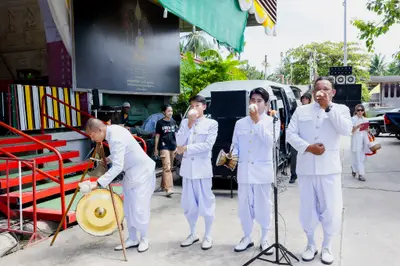 พิธีเททองหล่อระฆังสำริด ๔ เทพ วัดจุฬามณี ๕ กันยายน ๒๕๖๙