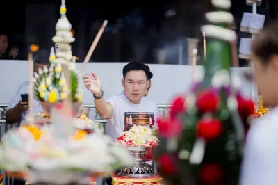 พิธีเททองหล่อระฆังสำริด ๔ เทพ วัดจุฬามณี ๕ กันยายน ๒๕๖๙