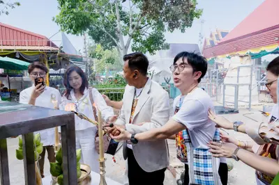 พิธีเททองหล่อระฆังสำริด ๔ เทพ วัดจุฬามณี ๕ กันยายน ๒๕๖๙
