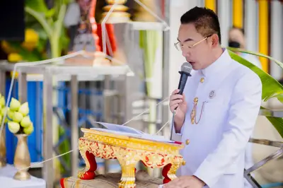 พิธีเททองหล่อระฆังสำริด ๔ เทพ วัดจุฬามณี ๕ กันยายน ๒๕๖๙