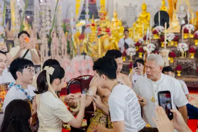 พิธีเททองหล่อระฆังสำริด ๔ เทพ วัดจุฬามณี ๕ กันยายน ๒๕๖๙