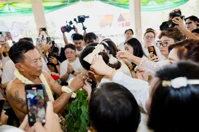 พิธีเททองหล่อระฆังสำริด ๔ เทพ วัดจุฬามณี ๕ กันยายน ๒๕๖๙