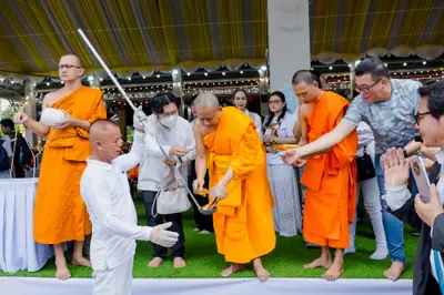 พิธีเททองหล่อระฆังสำริด ๔ เทพ วัดจุฬามณี ๕ กันยายน ๒๕๖๙