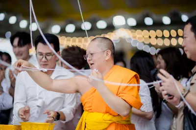 พิธีเททองหล่อระฆังสำริด ๔ เทพ วัดจุฬามณี ๕ กันยายน ๒๕๖๙