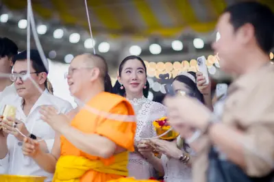 พิธีเททองหล่อระฆังสำริด ๔ เทพ วัดจุฬามณี ๕ กันยายน ๒๕๖๙