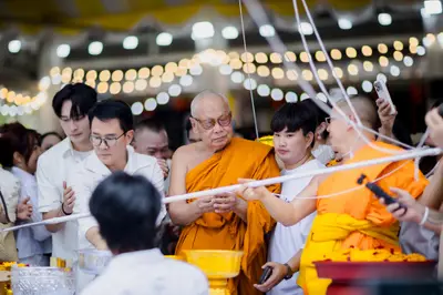พิธีเททองหล่อระฆังสำริด ๔ เทพ วัดจุฬามณี ๕ กันยายน ๒๕๖๙