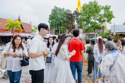 พิธีเททองหล่อระฆังสำริด ๔ เทพ วัดจุฬามณี ๕ กันยายน ๒๕๖๙