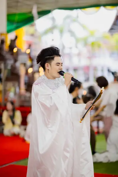 พิธีเททองหล่อระฆังสำริด ๔ เทพ วัดจุฬามณี ๕ กันยายน ๒๕๖๙