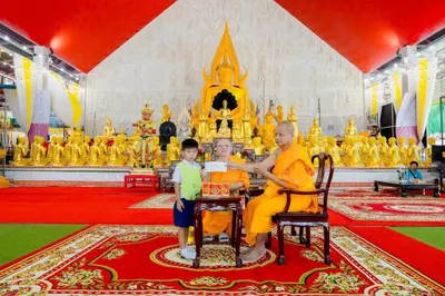 พิธีมอบทุนการศึกษาสงเคราะห์นักเรียน ๑๐๐ ทุน และถุงยังชีพ ๕๐ ถุง ณ ศาลาพระพุทธชินราช วัดจุฬามณี ๓๐ กันยายน ๒๕๖๙