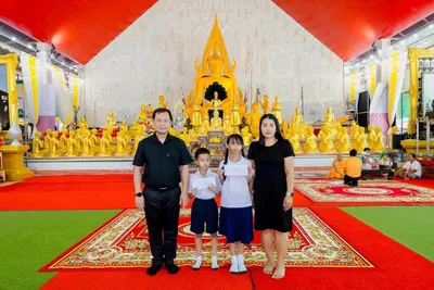 พิธีมอบทุนการศึกษาสงเคราะห์นักเรียน ๑๐๐ ทุน และถุงยังชีพ ๕๐ ถุง ณ ศาลาพระพุทธชินราช วัดจุฬามณี ๓๐ กันยายน ๒๕๖๙