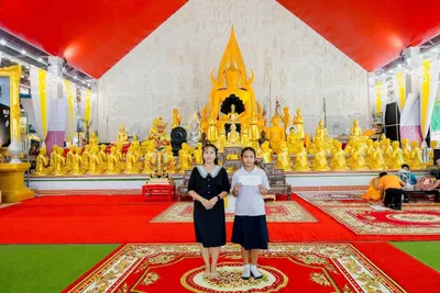 พิธีมอบทุนการศึกษาสงเคราะห์นักเรียน ๑๐๐ ทุน และถุงยังชีพ ๕๐ ถุง ณ ศาลาพระพุทธชินราช วัดจุฬามณี ๓๐ กันยายน ๒๕๖๙