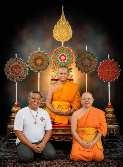 ภาพที่ระลึกคณะสงฆ์วัดจุฬามณี