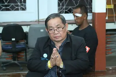 ประมวลภาพการสวดพระอภิธรรมพระบรมศพ พระบาทสมเด็จพระเจ้าอยู่หัวในพระบรมโกศ ณ วัดจุฬามณี ปี ๒๕๕๙